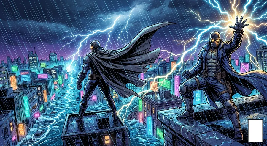 Storm Guardian Comic Cover — AI-generated American Comic preview